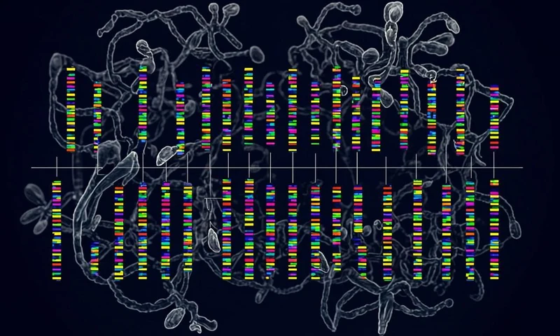 Molecular render representing Clustal Omega