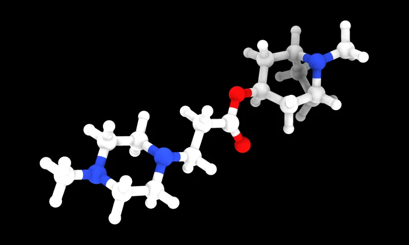 Molecular render representing GenMol